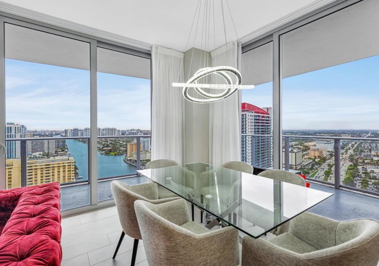 Hyde Beach House Three-Bedroom, Waterfront, Ocean And Intercostal View, Rooftop Pool, 5 Min Walk To Beach Hollywood Exteriör bild