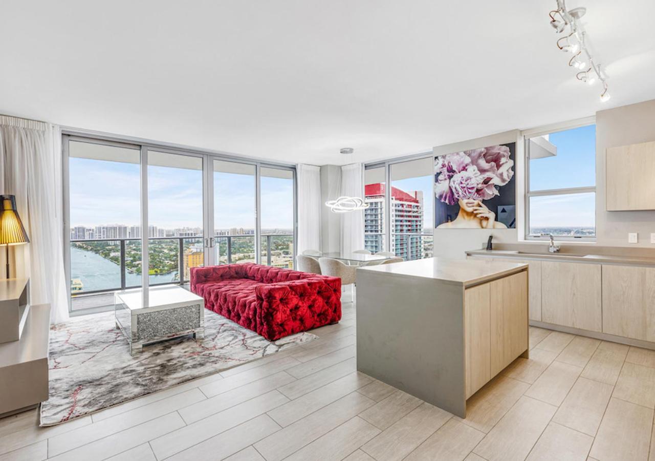 Hyde Beach House Three-Bedroom, Waterfront, Ocean And Intercostal View, Rooftop Pool, 5 Min Walk To Beach Hollywood Exteriör bild