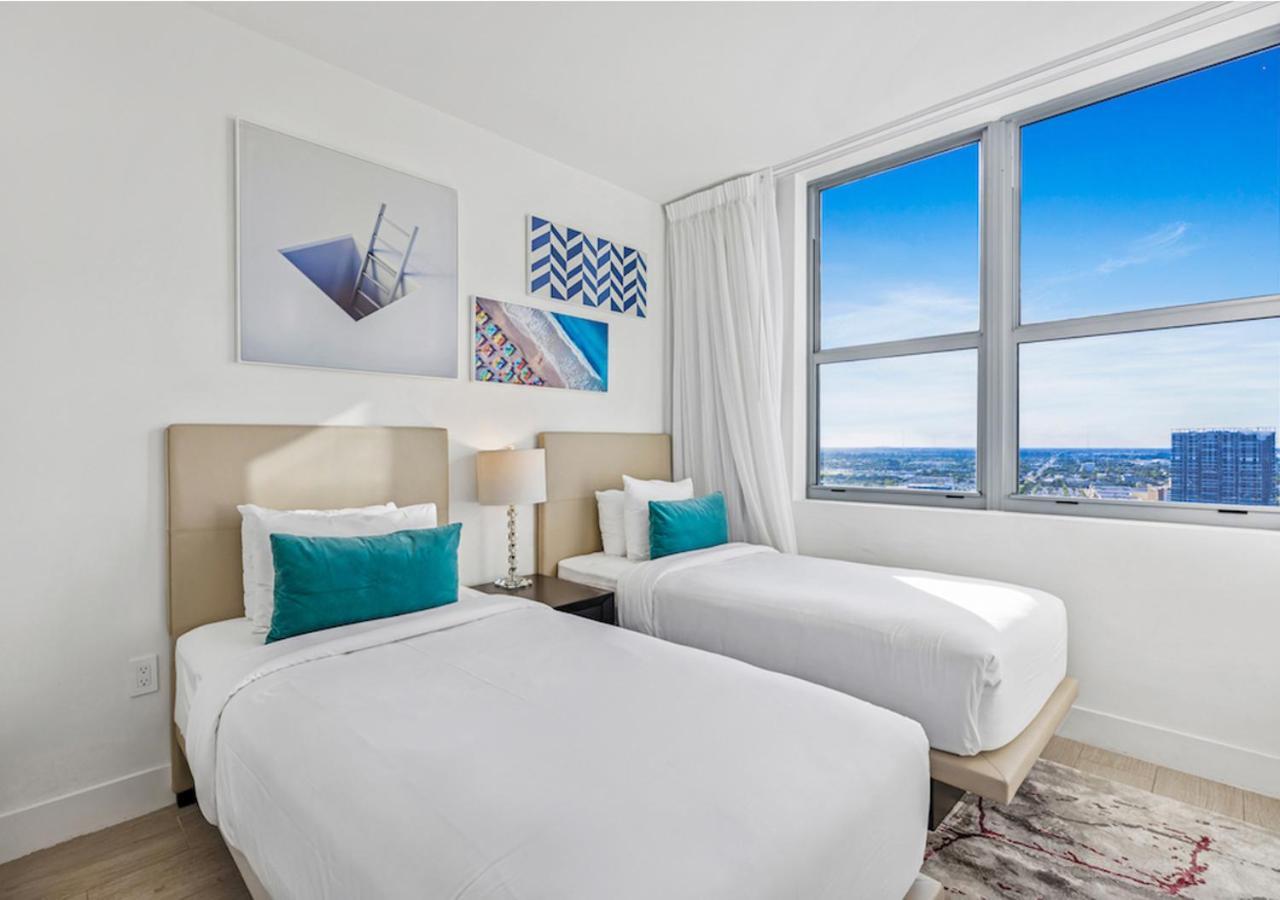 Hyde Beach House Three-Bedroom, Waterfront, Ocean And Intercostal View, Rooftop Pool, 5 Min Walk To Beach Hollywood Exteriör bild
