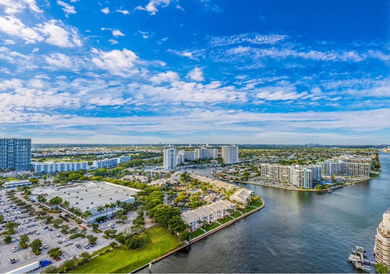 Hyde Beach House Three-Bedroom, Waterfront, Ocean And Intercostal View, Rooftop Pool, 5 Min Walk To Beach Hollywood Exteriör bild