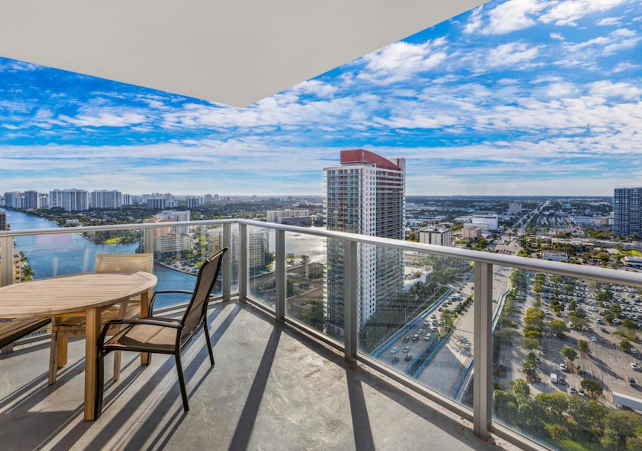 Hyde Beach House Three-Bedroom, Waterfront, Ocean And Intercostal View, Rooftop Pool, 5 Min Walk To Beach Hollywood Exteriör bild